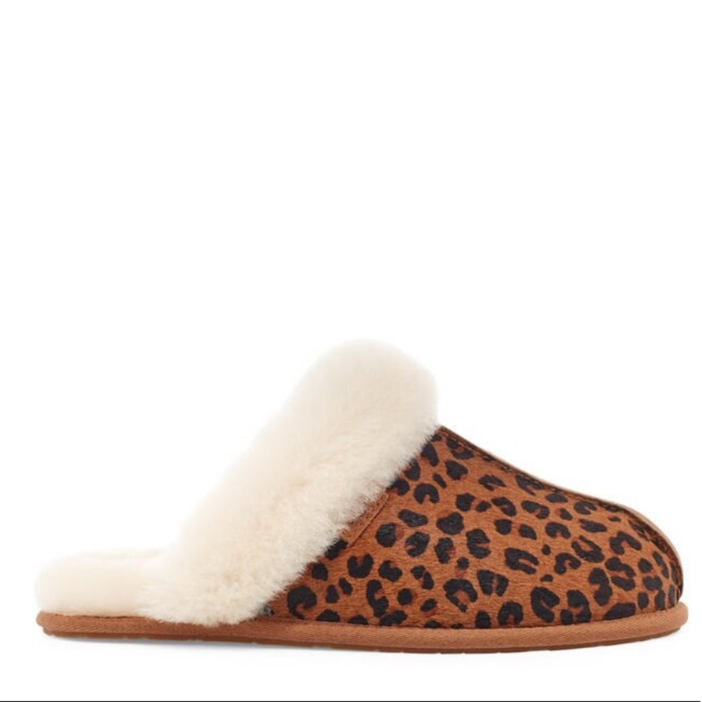 Ugg SCUFFETTE II LEOPARD SLIPPER